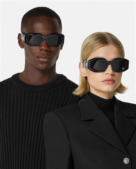 versace medusa biggie stores|Versace sunglasses with medusa head.